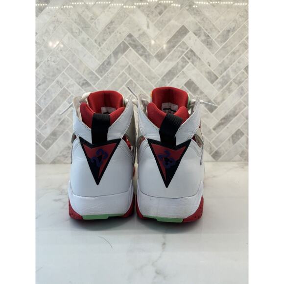 Nike Air Jordan 7 Hare 2015 Mens Size 11 304775-125 OG VII Retro White Red - Picture 4 of 7